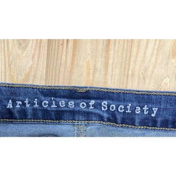 Articles of Society Women's Capitan Wash Medium Classic Skinny Leg Jeans Sz 29 - Picture 3 of 6